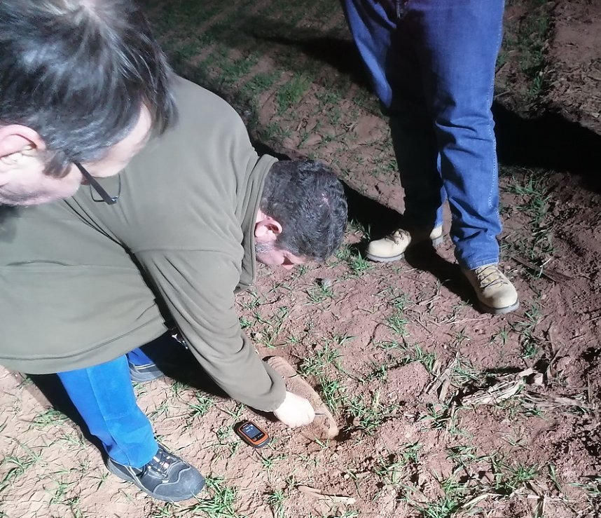 Munitionsfund bei Herreden