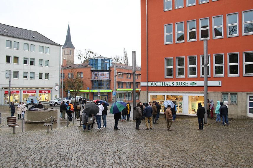 Montags-Spaziergang in Nordhausen