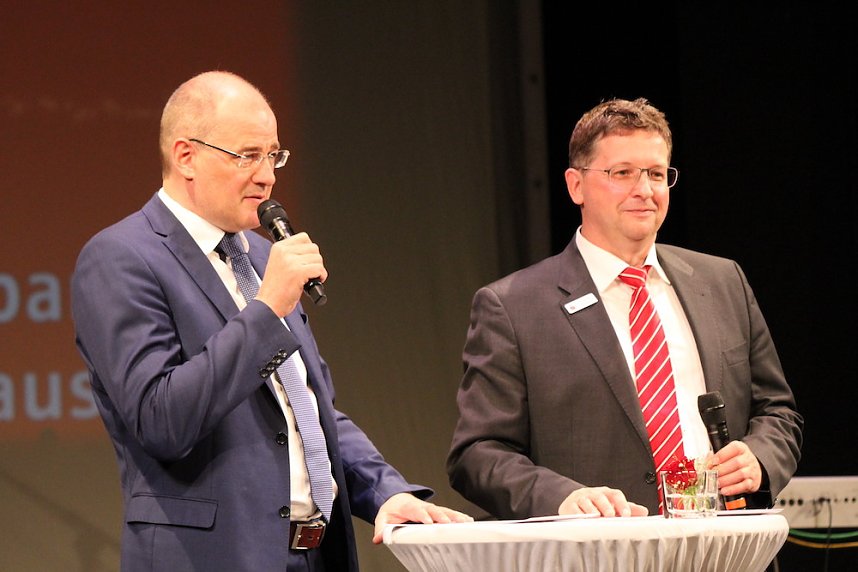 Verabschiedung von Wolfgang Asche im Theater