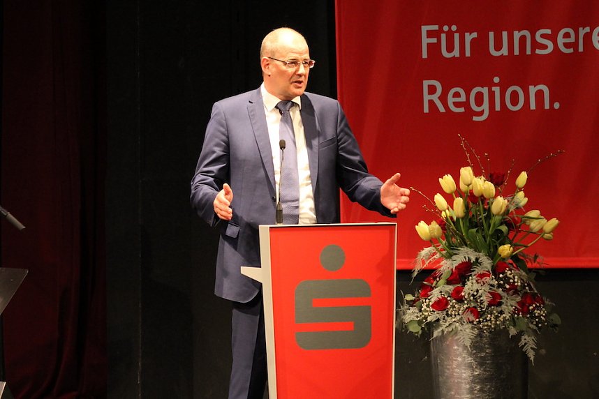 Verabschiedung von Wolfgang Asche im Theater