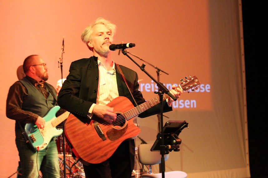 Verabschiedung von Wolfgang Asche im Theater