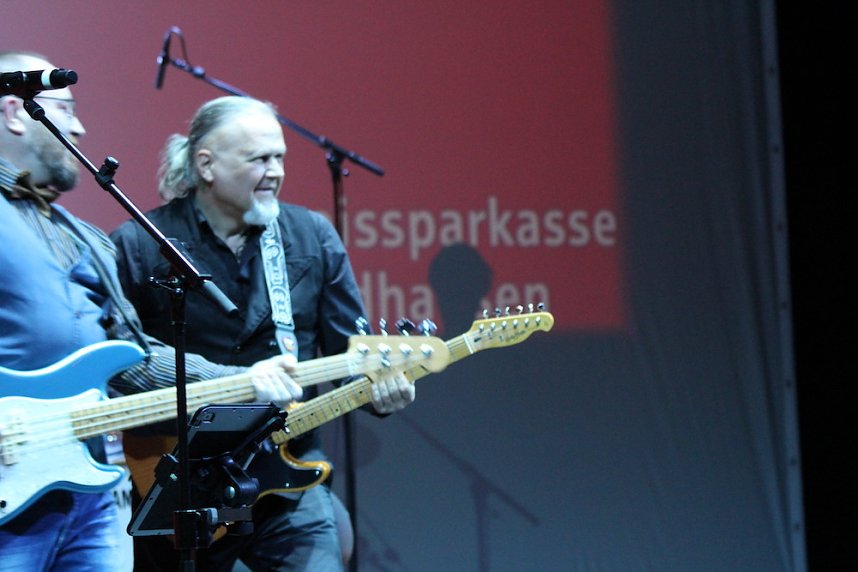 Verabschiedung von Wolfgang Asche im Theater