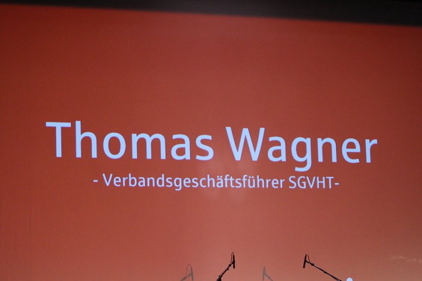 Verabschiedung von Wolfgang Asche im Theater