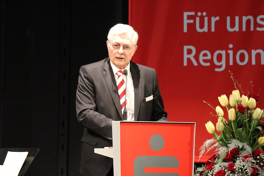 Verabschiedung von Wolfgang Asche im Theater