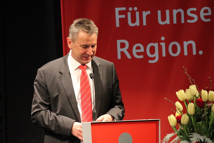 Verabschiedung von Wolfgang Asche im Theater