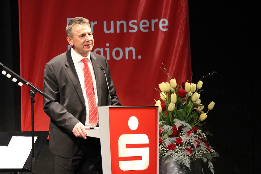 Verabschiedung von Wolfgang Asche im Theater