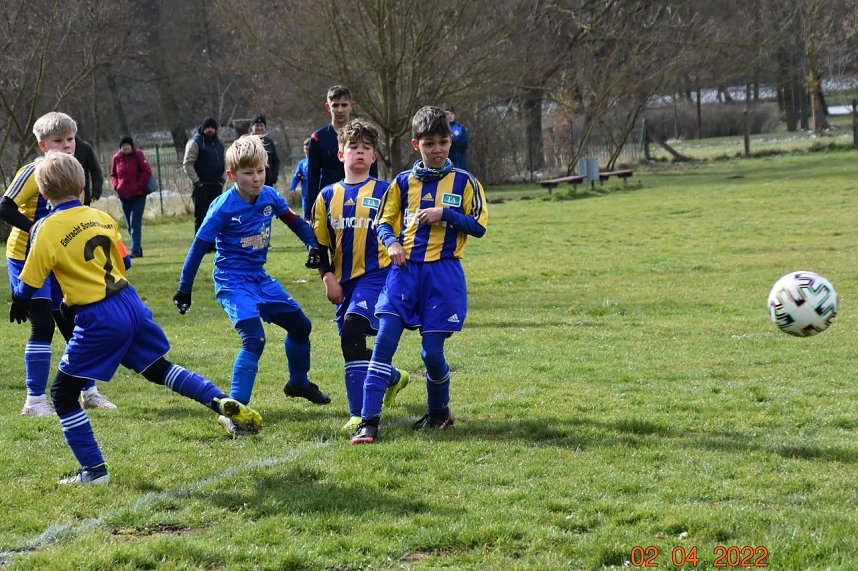 Wackers U 10 behauptete sich bei der Eintracht U 11 