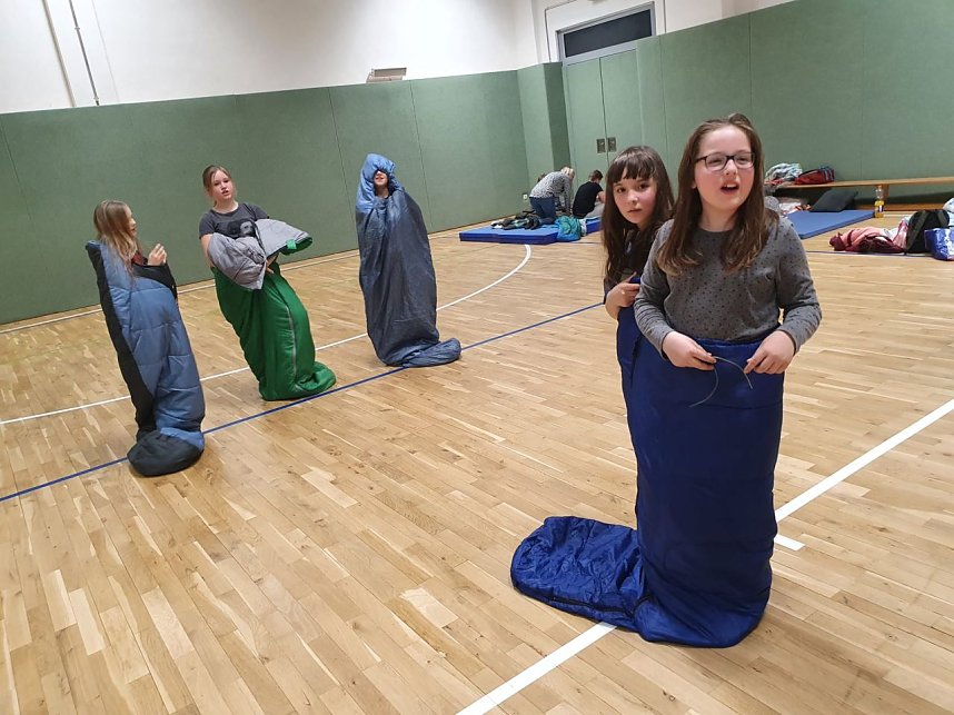 Lesenacht in Salzaer Grundschule