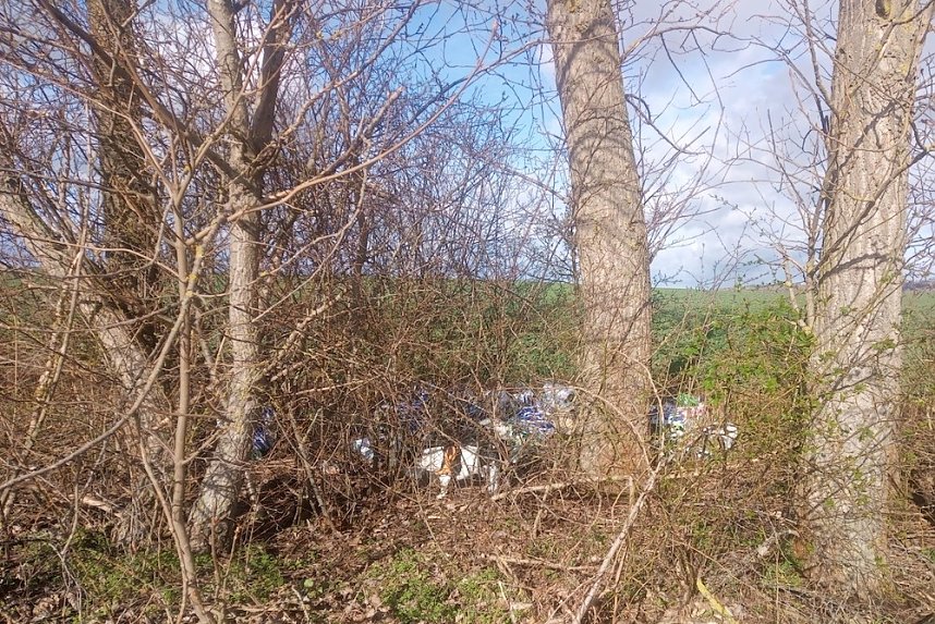 M&uuml;llfund auf dem Weg nach Bielen