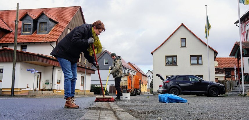 Fr&uuml;hjahrsputz in Harztor