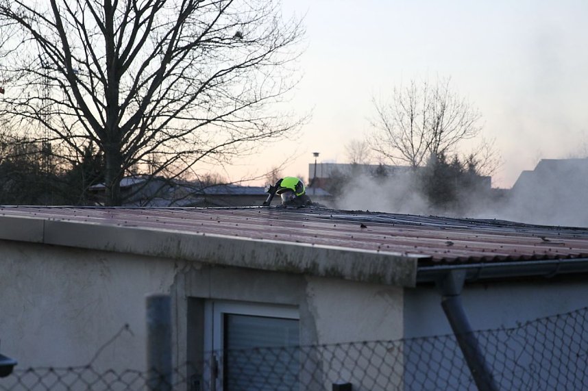 Gartenlaubenbrand im Nordh&auml;user Kastanienweg