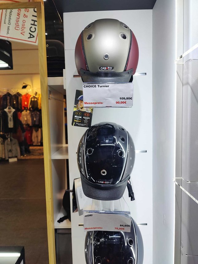 Peter Blei unterwegs auf der "Partner Pferd" in Leipzig