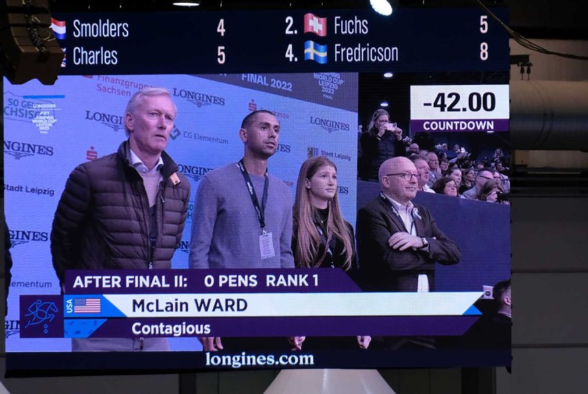 Peter Blei unterwegs auf der "Partner Pferd" in Leipzig