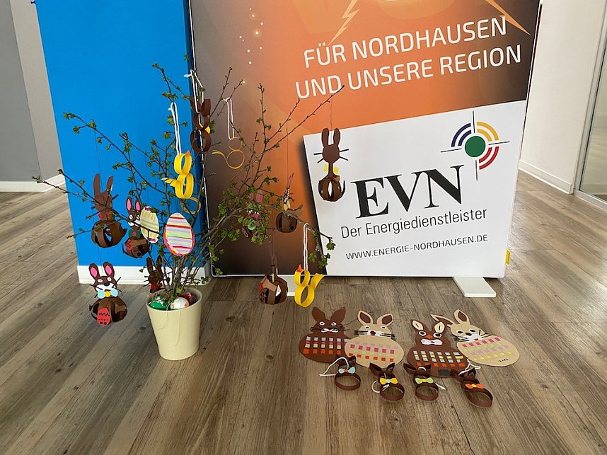 Bastelarbeiten Nordh&auml;user Kindergartenkinder