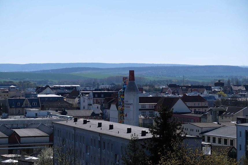 Peter Blei auf Osterspaziergang