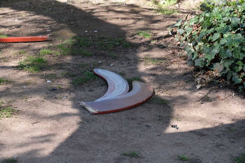 Peter Blei auf Osterspaziergang