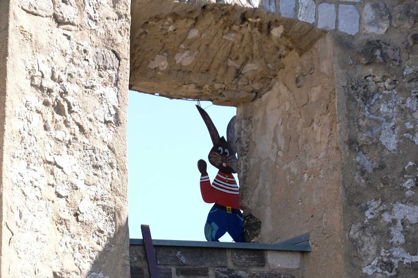 Peter Blei auf Osterspaziergang