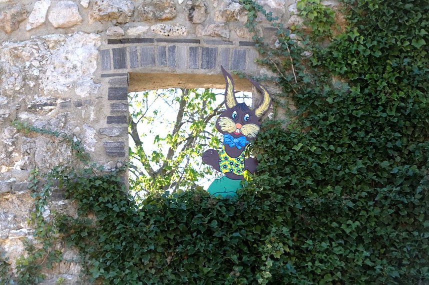 Peter Blei auf Osterspaziergang