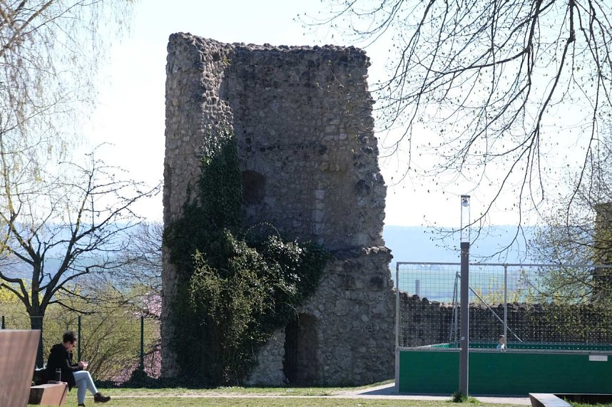 Peter Blei auf Osterspaziergang