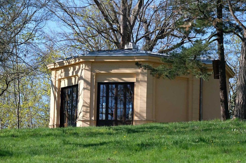 Peter Blei auf Osterspaziergang