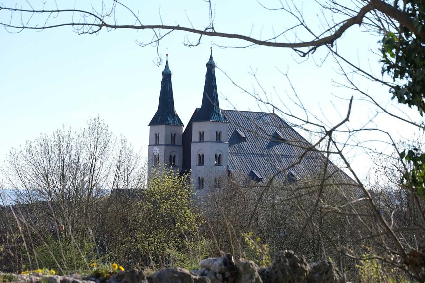 Peter Blei auf Osterspaziergang