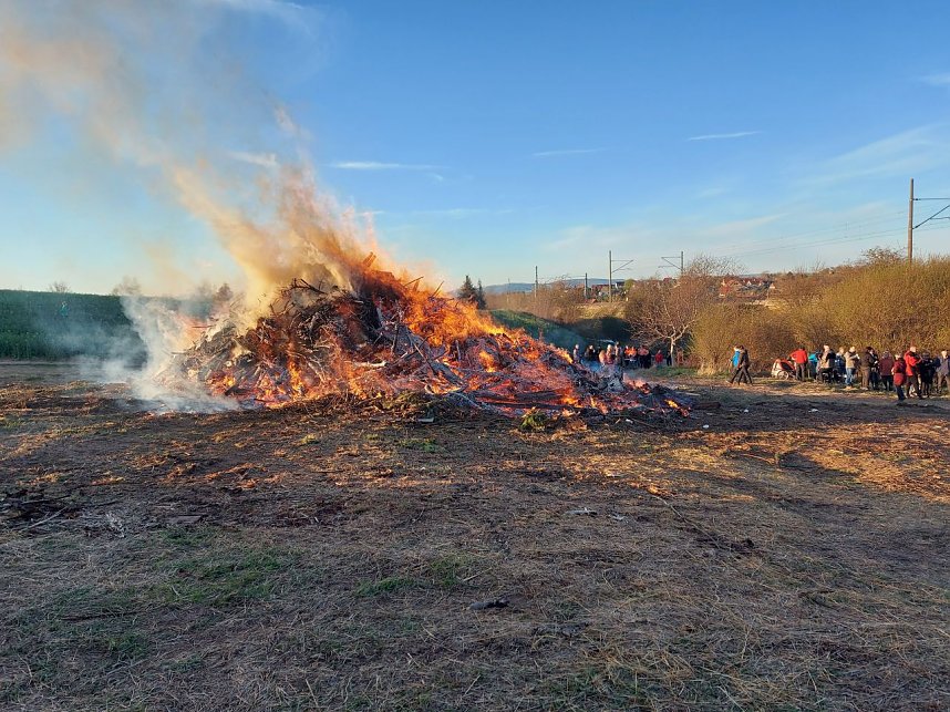 Osterfeuer Gro&szlig;werther