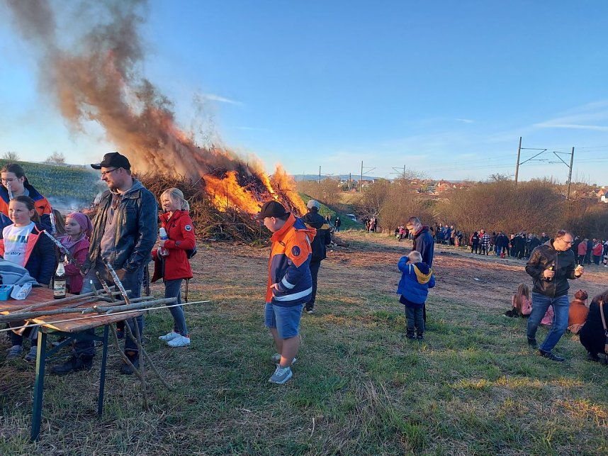 Osterfeuer Gro&szlig;werther