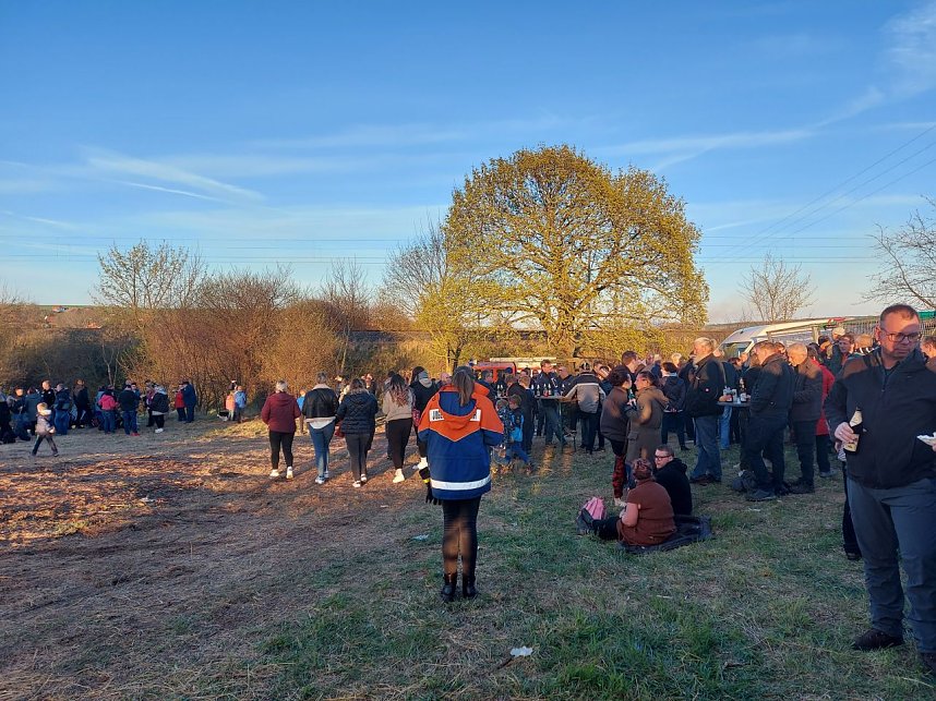 Osterfeuer Gro&szlig;werther