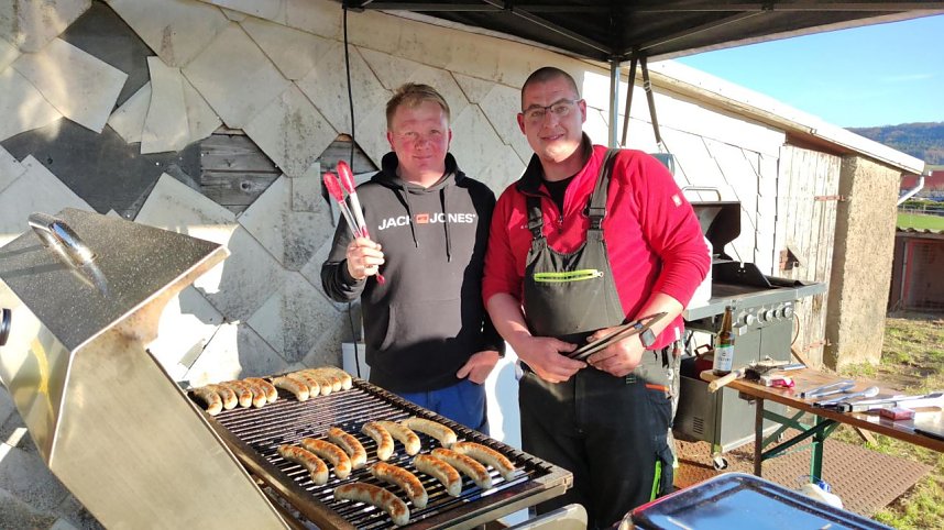 Osterfeuer in Kleinbodungen
