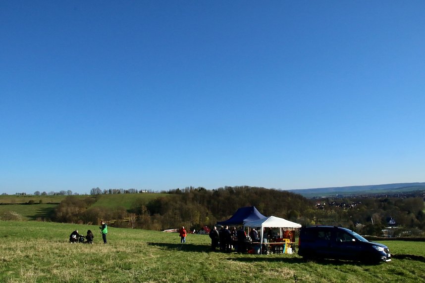 Osterfeuer bei Krimderode