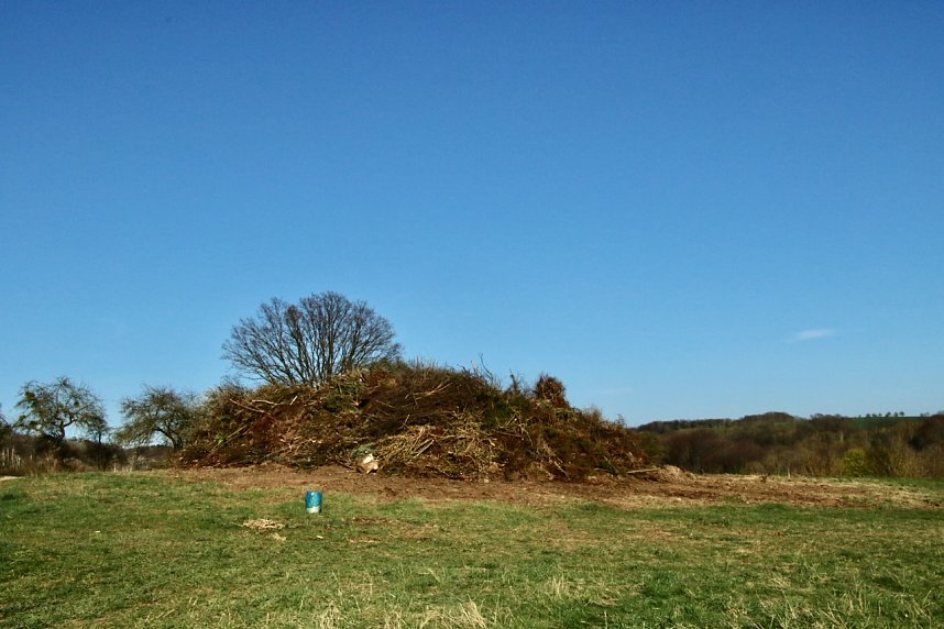 Osterfeuer bei Krimderode