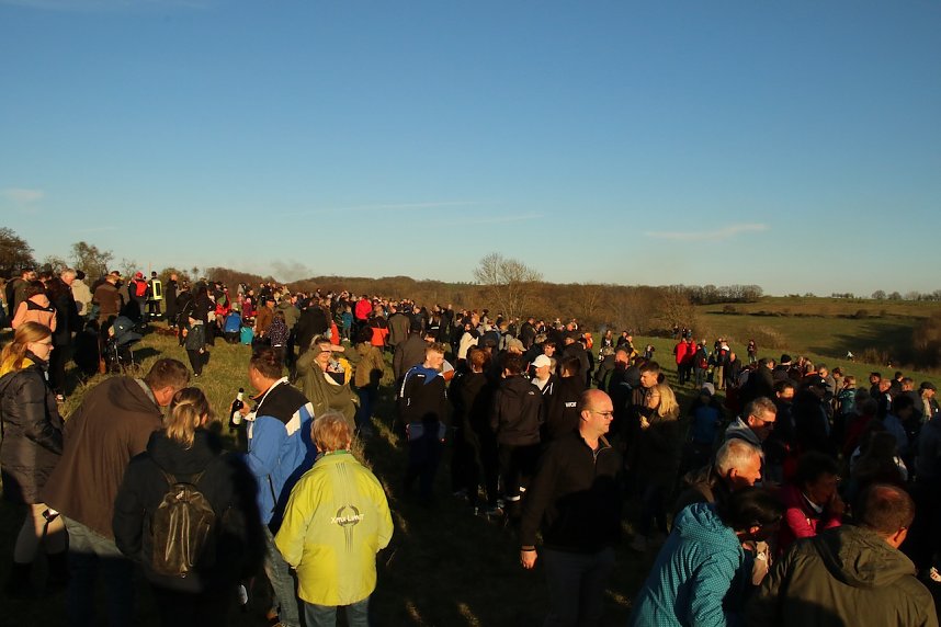 Osterfeuer bei Krimderode