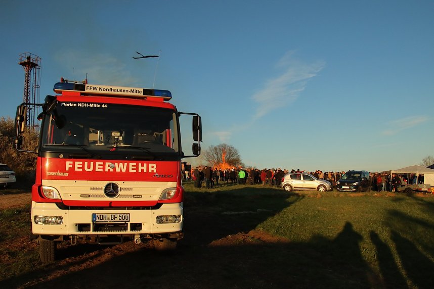 Osterfeuer bei Krimderode