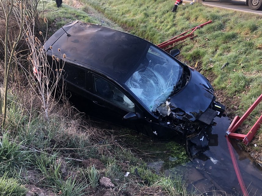 Unfall bei Gro&szlig;wechsungen