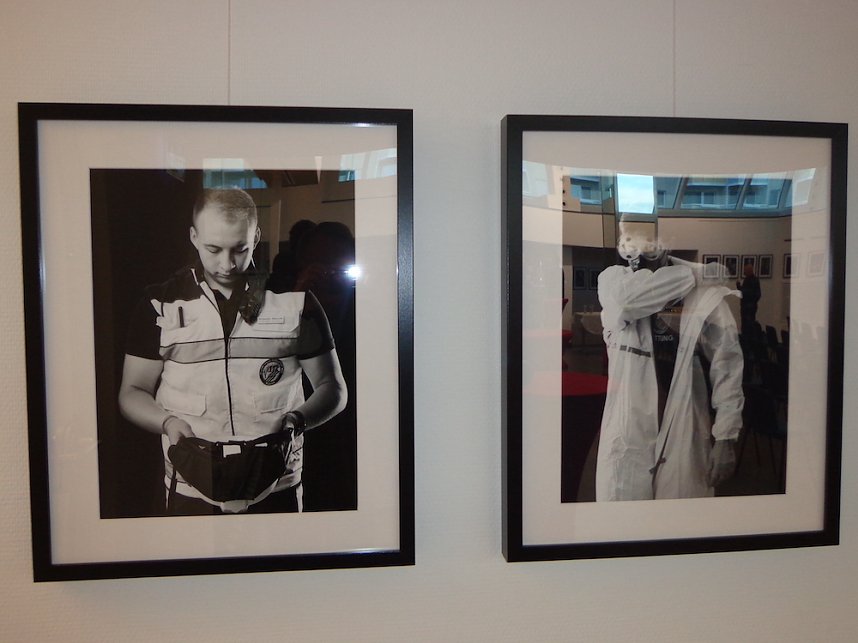 Ausstellungser&ouml;ffnung in der Sparkasse