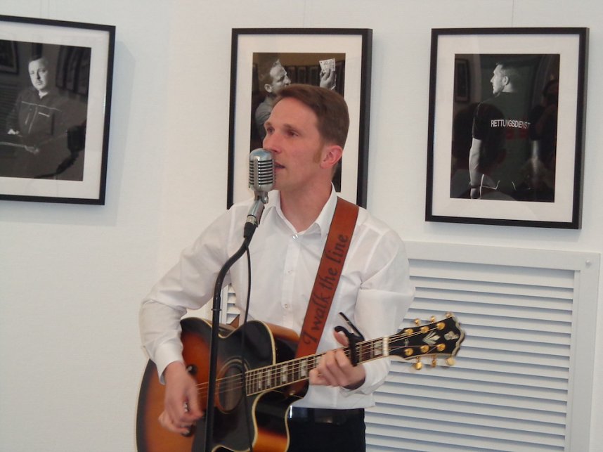 Ausstellungser&ouml;ffnung in der Sparkasse