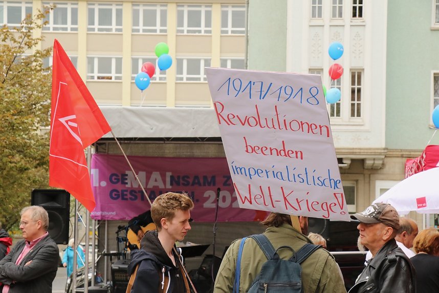 1. Mai auf dem Nordh&auml;user Rathausplatz
