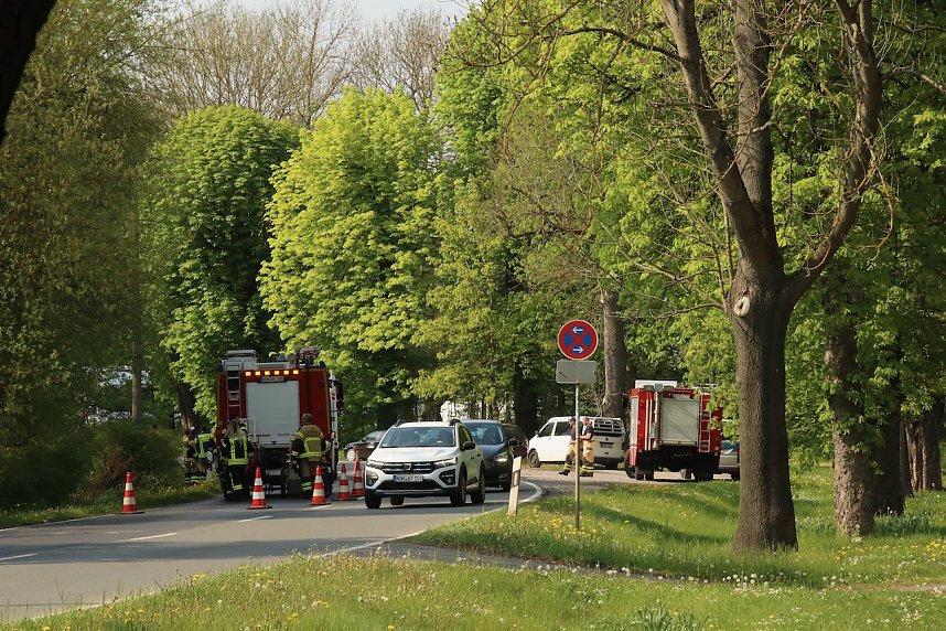 T&ouml;dlicher Unfall auf der Parkallee in Nordhausen