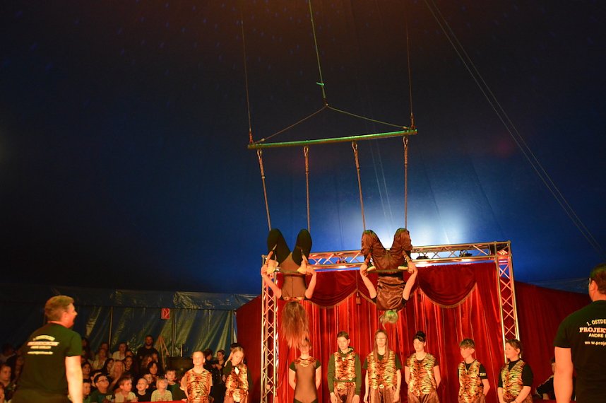 Zirkusprojekt an der F&ouml;rderschule