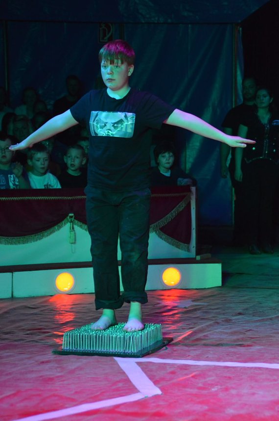 Zirkusprojekt an der F&ouml;rderschule