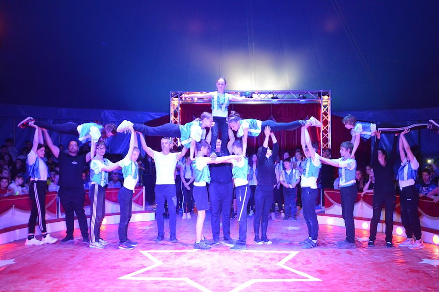 Zirkusprojekt an der F&ouml;rderschule