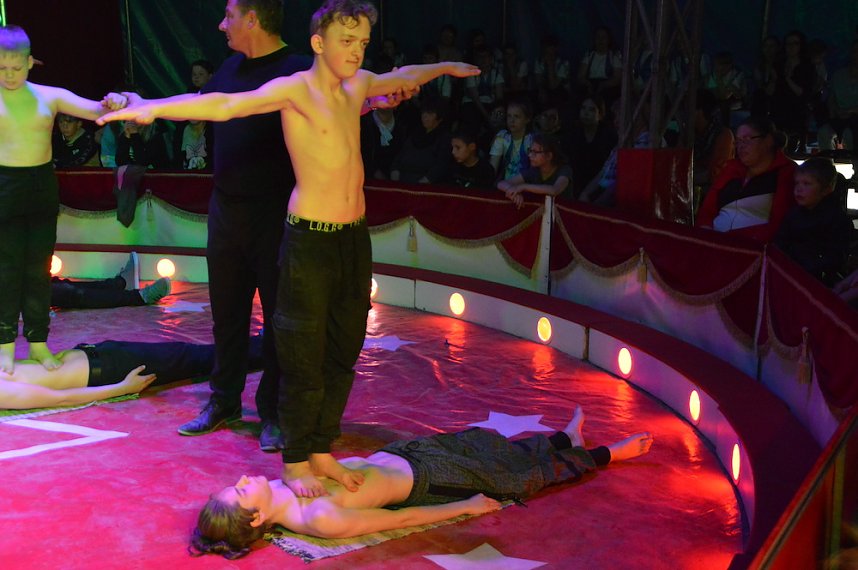 Zirkusprojekt an der F&ouml;rderschule