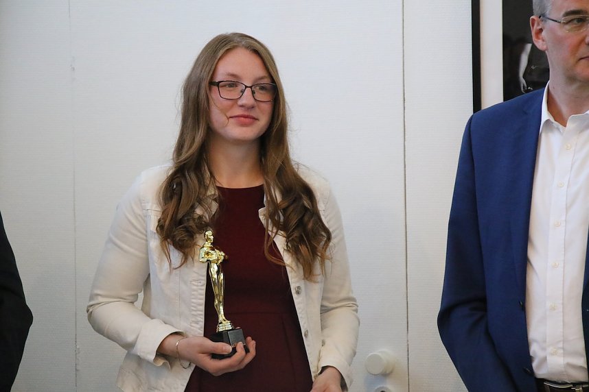 27 Sportchampions und zwei Sportbotschafter wurden heute  in der Kreissparkasse ausgezeichnet