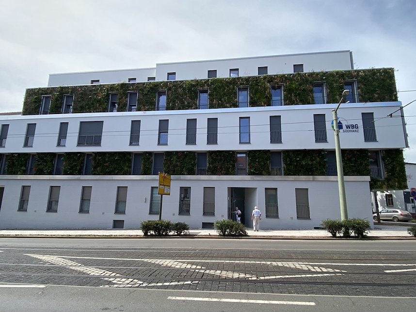 Einweihung des WBGreenOne in der Stolberger Stra&szlig;e