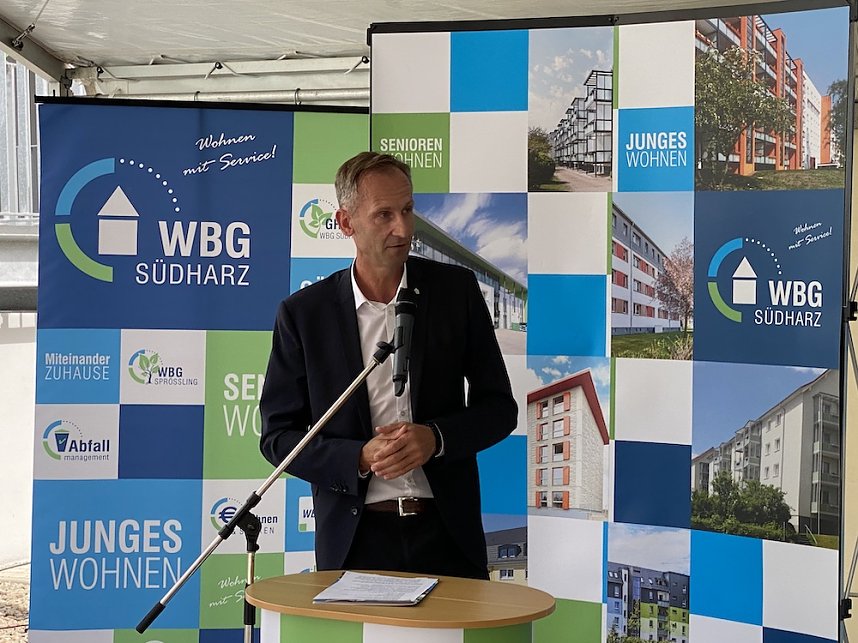 Einweihung des WBGreenOne in der Stolberger Stra&szlig;e