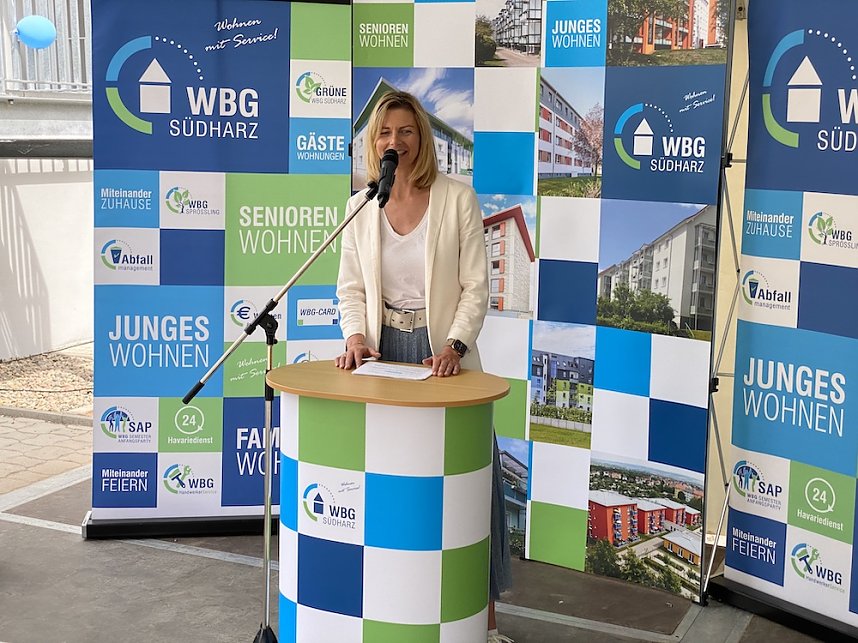 Einweihung des WBGreenOne in der Stolberger Stra&szlig;e