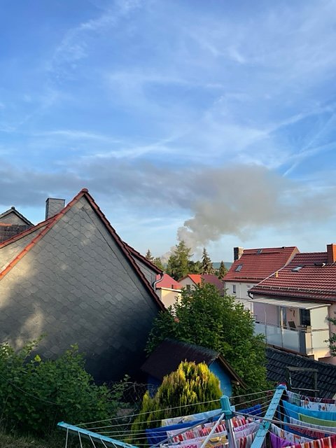 Erste Fotos vonden L&ouml;scharbeiten