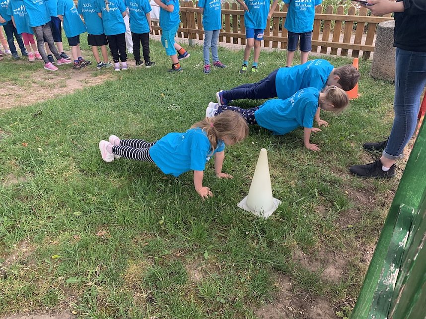 Kindergartensporttag in Heringen