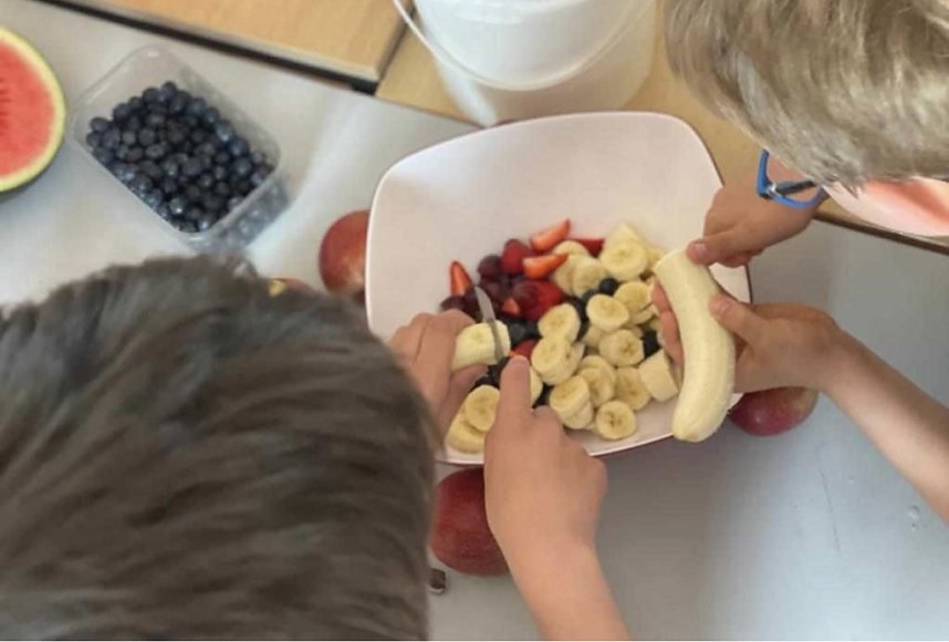 Die leckeren Ergebnisse des Projekttages