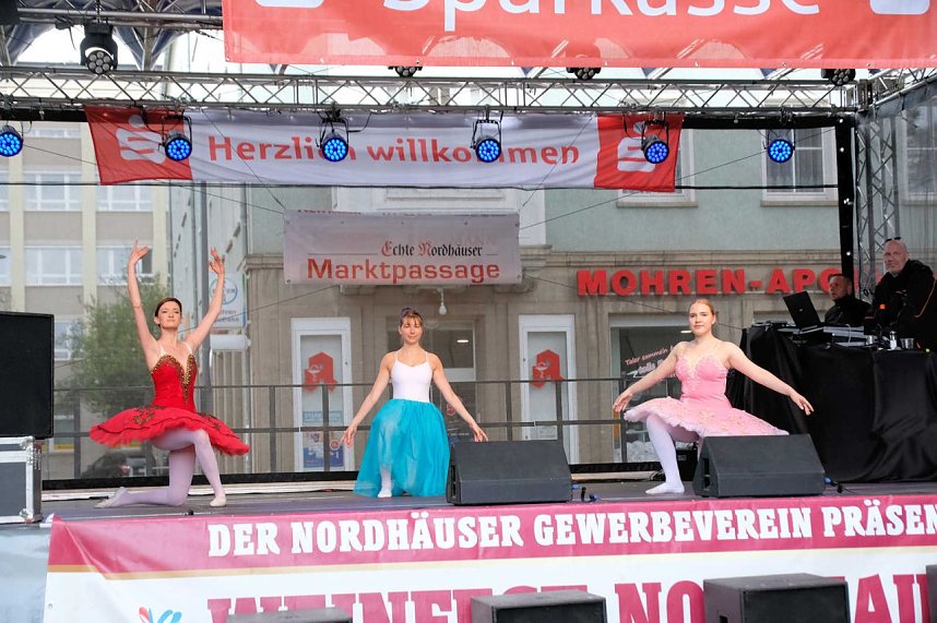 Peter Blei unterwegs auf dem Weinfest